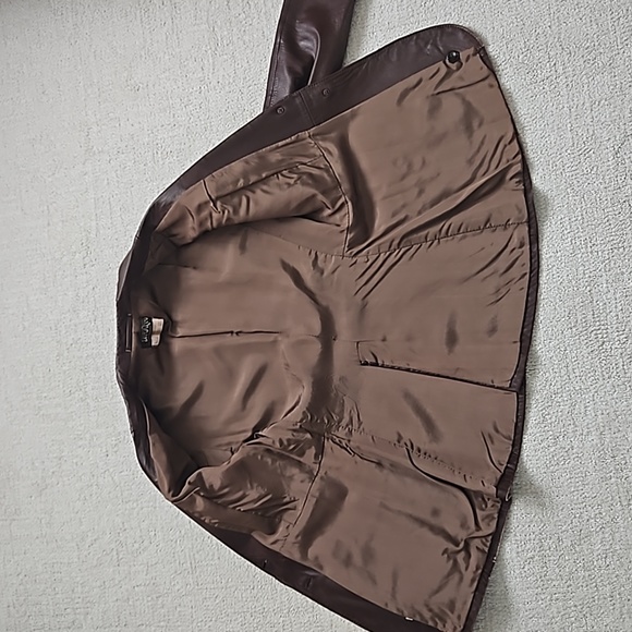 Vintage 1980s leather jacket, S-M - Picture 4 of 11